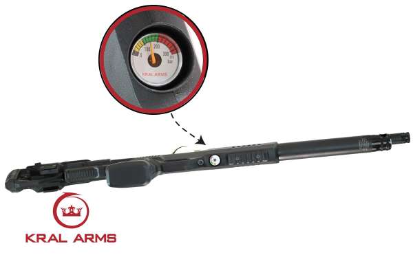 Kral Arms Puncher NP-03 Pressluftgewehr Kal. 4,5mm Diabolo mit 14-Schuss Magazin schwarz