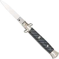 Haller Stiletto Springmesser Carbonfiber Look Haller Stiletto Springmesser Carbonfiber Look