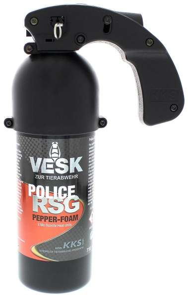 VESK RSG - POLICE 750ml *Gel* - Pfefferspray zur Tierabwehr (Foto 1)