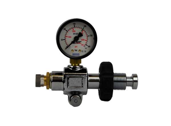 Frist Strike Pressluft Manometer mit Schnellfülladapter