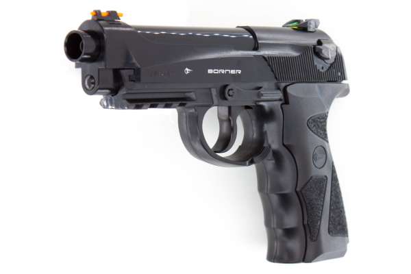 Borner Sport 306 P CO2 Pistole BB Gun Air Pistol, 4,5mm (.177) Stahlrundkugeln