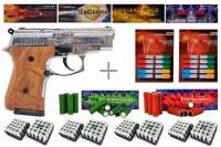Schreckschuss Silvester Set Professional Zoraki 914 Chrom graviert + 400 Teile Schreckschuss Silvester Set Professional Zoraki 914 Chrom graviert + 400 Teile