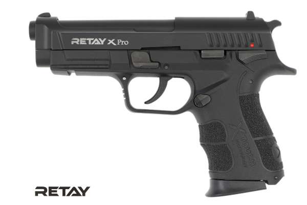 Retay X Pro Schreckschuss Pistole 9mm P.A.K. brüniert