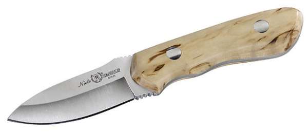 Nieto Gürtelmesser Traveller, Stahl AN.58, Klinge 6 cm, Birkenho
