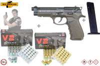 ZORAKI 918- Komplett Set - Schreckschuss-Pistole Kal. 9mm P.A.K + Munition und Zubehör ZORAKI 918- Komplett Set - Schreckschuss-Pistole Kal. 9mm P.A.K + Munition und Zubehör