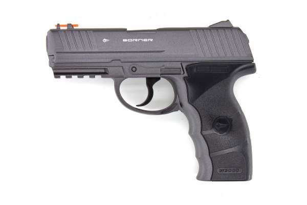 Borner W3000M CO2 Pistole BB Gun Air Pistol 4,5 mm (.177) Stahlrundkugeln