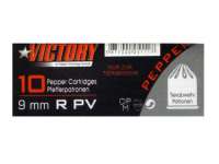 Victory Pfefferpatronen / Reizstoffpatronen 9 mm R. PV 10 Stk. Victory Pfefferpatronen / Reizstoffpatronen 9 mm R. PV 10 Stk.