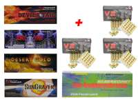 Pyroset Sternbombetten-Knatter 130 Teile plus 150 Schuss Pyroset Sternbombetten-Knatter 130 Teile plus 150 Schuss