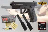 Everydaycarry: Zoraki 917 Schreckschusspistole 9mm P.A.K. Schwarz + 2x 30 Schuss Magazin + Platzpatr Everydaycarry: Zoraki 917 Schreckschusspistole 9mm P.A.K. Schwarz + 2x 30 Schuss Magazin + Platzpatr