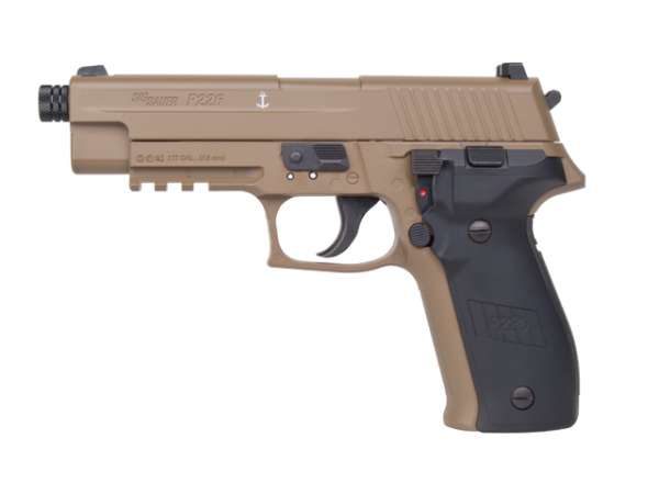 Sig Sauer P226 dark earth BlowBack