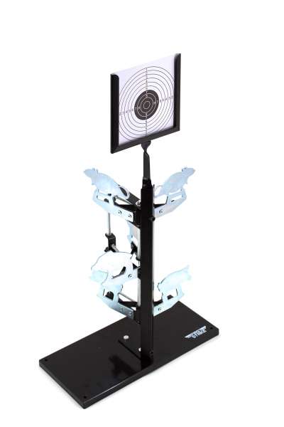 First Strike Duell Zielständer aus Metall 6 Pendelziele & Zielscheibe