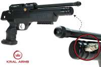 Vorschau: Kral Arms Puncher NP-01 PCP Pressluftpistole Kal. 4,5mm Diabolo mit 14-Schuss Magazin schwarz Vorschau: Kral Arms Puncher NP-01 PCP Pressluftpistole Kal. 4,5mm Diabolo mit 14-Schuss Magazin schwarz