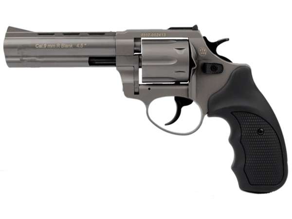 ZORAKI R1 4,5 Zoll Schreckschuss Gas Signal Revolver Kaliber 9 mm R.K. titan