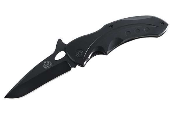 Puma TEC Einhandmesser, AISI 420, Leichtmetall-Schalen, Clip
