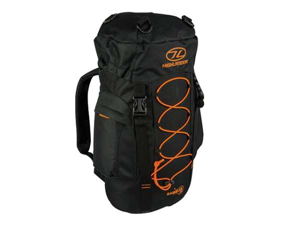 Rucksack Rambler 25 schwarz/orange