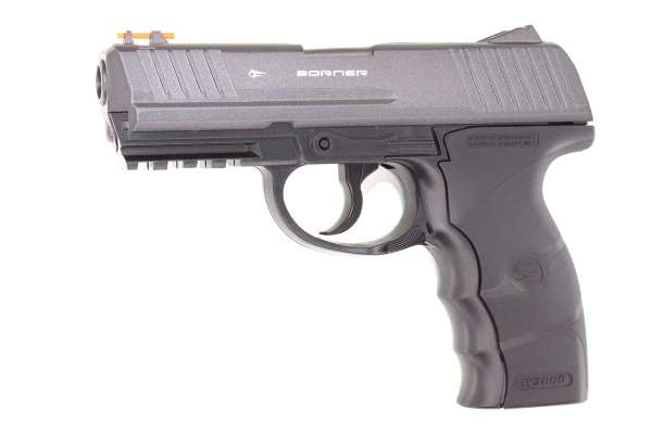 Borner W3000 CO2 Pistole BB Gun Air Pistol 4,5mm (.177) Stahlrundkugeln