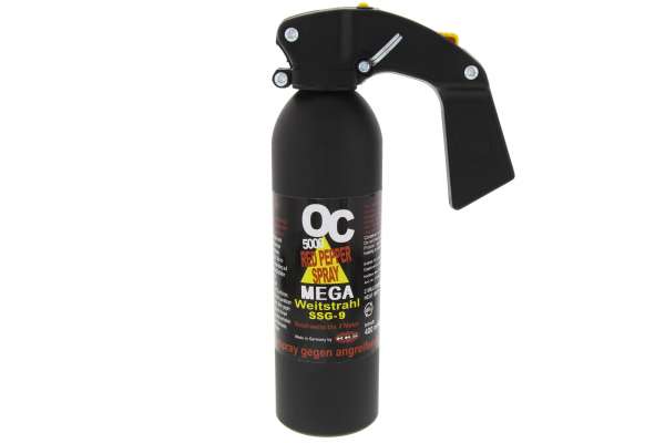 OC 5000 MEGA Weitstrahl Pfefferspray 400 ml 