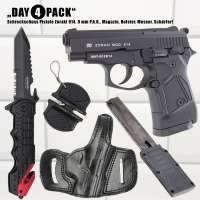 Everydaycarry: Zoraki 914 Schreckschusspistole 9mm P.A.K. Schwarz + Magazin + Holster + Messer Everydaycarry: Zoraki 914 Schreckschusspistole 9mm P.A.K. Schwarz + Magazin + Holster + Messer