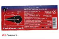 Vorschau: Zink Feuerwerk: Silberkomet Pyro-Pfeifpatronen, Silver Whistler, Kaliber: 15 mm, 50 Teile Vorschau: Zink Feuerwerk: Silberkomet Pyro-Pfeifpatronen, Silver Whistler, Kaliber: 15 mm, 50 Teile