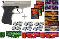 Schreckschuss Silvester Set XXL Zoraki 914 Satina + 600 Teile Schreckschuss Silvester Set XXL Zoraki 914 Satina + 600 Teile