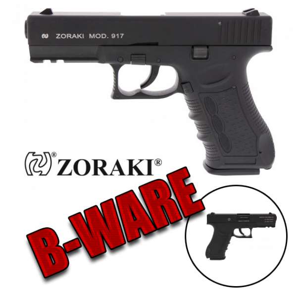 Zoraki 917 Schwarz / Schreckschusspistole / 9mm PAK / B-WARE