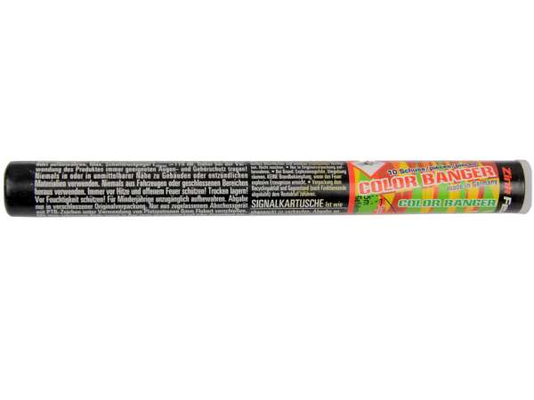 Zink Feuerwerk: Signalsterne Rolle "Color-Banger", Kaliber: 15 mm, 10 Teile