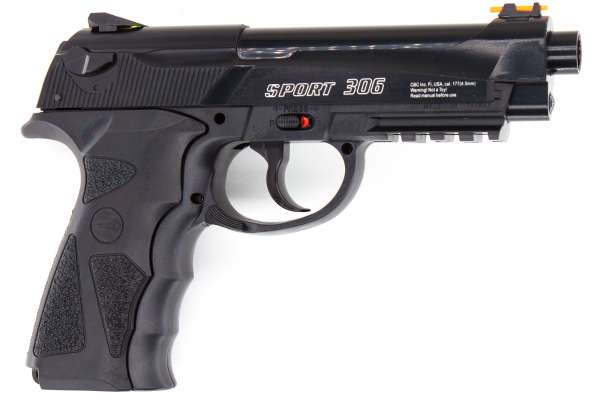 Borner Sport 306 P CO2 Pistole BB Gun Air Pistol, 4,5mm (.177) Stahlrundkugeln
