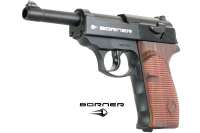 Vorschau: CO2 Luftpistole 4,5mm BB - Borner C41 schwarz - Metallausführung Vorschau: CO2 Luftpistole 4,5mm BB - Borner C41 schwarz - Metallausführung