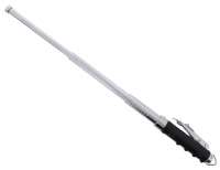 3 - teiliger Automatik Teleskopschlagstock 19,5" Zoll chrom 3 - teiliger Automatik Teleskopschlagstock 19,5" Zoll chrom