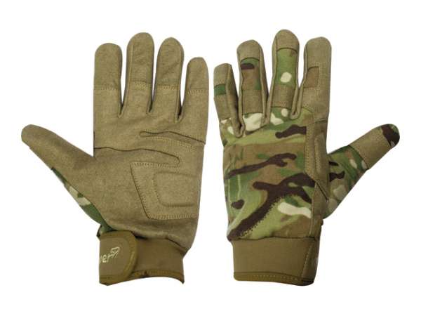 Handschuhe Covert Gr. XL HMTC mit grünem Wildleder