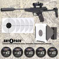 Komplettset: Diana LP8 Magnum Tactical + Zielscheiben & -Kasten + First Strike Munition Komplettset: Diana LP8 Magnum Tactical + Zielscheiben & -Kasten + First Strike Munition