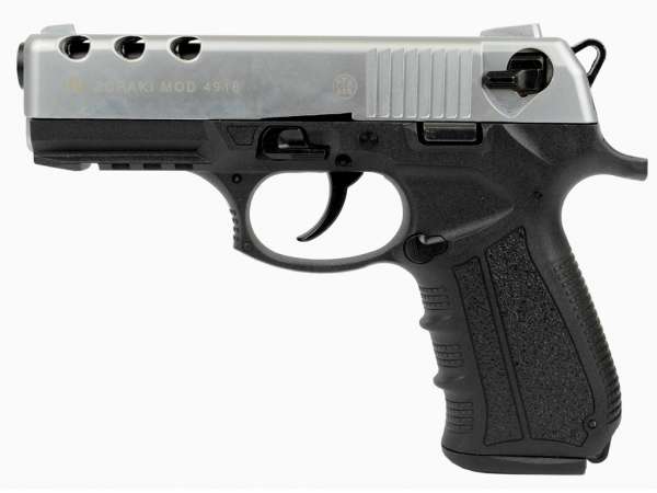 ZORAKI 4918 Schreckschusspistole 9 mm P.A.K. matt chrom