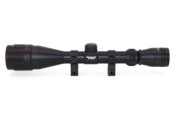 First Strike Zielfernrohr mit Montageringen 3-9x40 AO