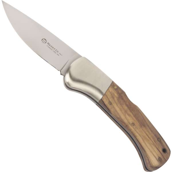Taschenmesser mit Olivenholzgriff (Foto 1)