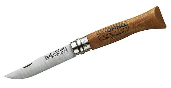 Opinel-Messer, Größe 8, nicht rostfrei