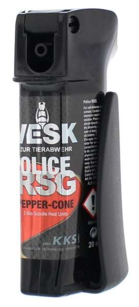 VESK RSG - POLICE 20ml Breitstrahl - Pfefferspray zur Tierabwe