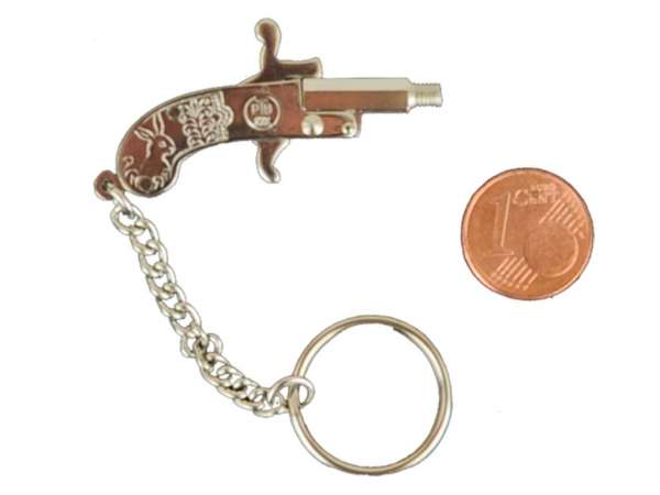 Original Berloque Mini Schreckschuss Pistole Pistölchen Signalpistole 2 mm