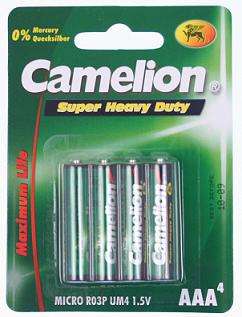 Camelion 4er Blister Micro AAA