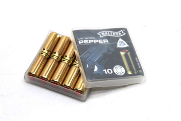 10 Pfefferpatronen Walther Pro Secur cal. 9mm P.A.