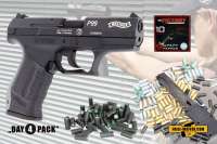 Everydaycarry: Walther P99 Schreckschuss Pistole 9 mm P.A.K. + 2x 30 Schuss Magazin + Platzpatronen Everydaycarry: Walther P99 Schreckschuss Pistole 9 mm P.A.K. + 2x 30 Schuss Magazin + Platzpatronen