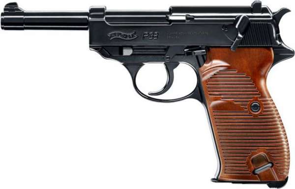Walther P38, schwarz, 4,5mm BB´s