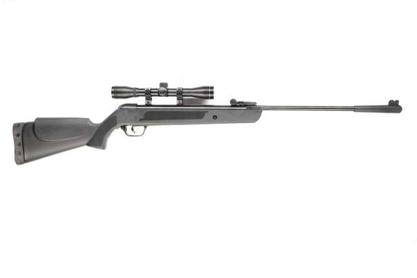 5-tlg First Strike Bearhunter Knicklauf Luftgewehr Zielfernrohr Kugelfang Diabolos Set