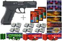 Schreckschuss Silvester Set XXL Zoraki 917 Schwarz inkl. 300 Stk. Effekt + 300 Stk. 9mm P.A.K. Schreckschuss Silvester Set XXL Zoraki 917 Schwarz inkl. 300 Stk. Effekt + 300 Stk. 9mm P.A.K.
