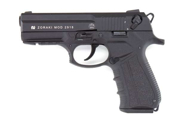 Zoraki 2918 Schreckschuss Pistole 9 mm P.A.K brüniert