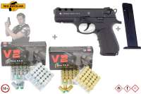ZORAKI 4918 - Komplett Set - Schreckschuss-Pistole Kal. 9mm P.A.K + Munition und Zubehör ZORAKI 4918 - Komplett Set - Schreckschuss-Pistole Kal. 9mm P.A.K + Munition und Zubehör