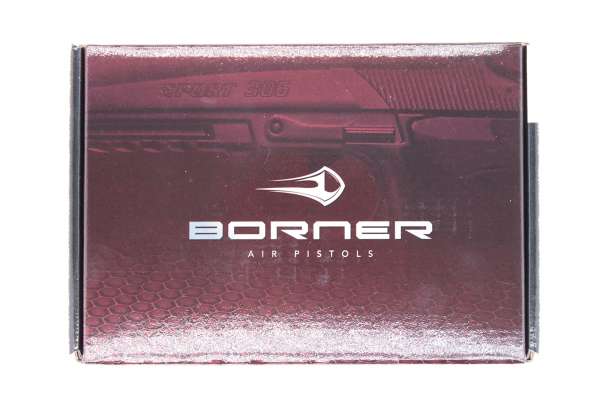 Borner Sport 306 P CO2 Pistole BB Gun Air Pistol, 4,5mm (.177) Stahlrundkugeln
