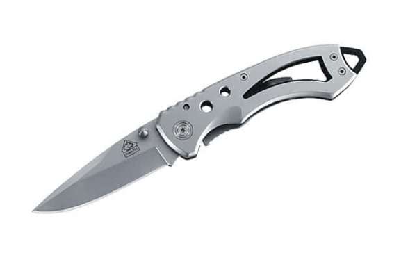 Puma TEC Einhandmesser, Ganzstahl-Messer, AISI 420