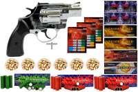 Schreckschuss Silvester Set XXL Zoraki R2 2" Revolver Chrom + 600 Teile Schreckschuss Silvester Set XXL Zoraki R2 2" Revolver Chrom + 600 Teile