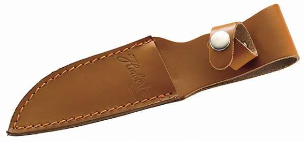 Herbertz Gürtelmesser, AISI 420, Zebraholz, Lederscheide