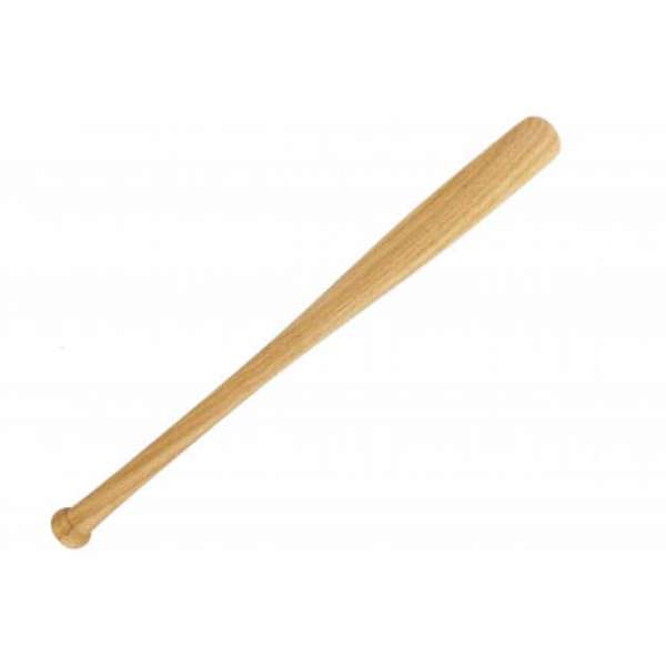 Baseballschläger Holz Hellbraun 61cm Größe: S